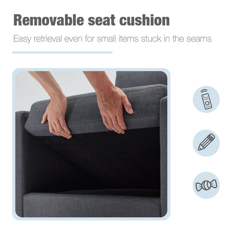 Winston Porter Callisburg Upholstered Swivel Armchair Wayfair